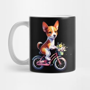 Basenji Puppy Biking Mug